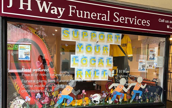 Anne Takes on the London Marathon in Support of Teignmouth RNLI - J H