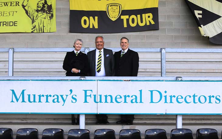 Funeral Directors Strengthen Support with Burton Albion Sponsorship