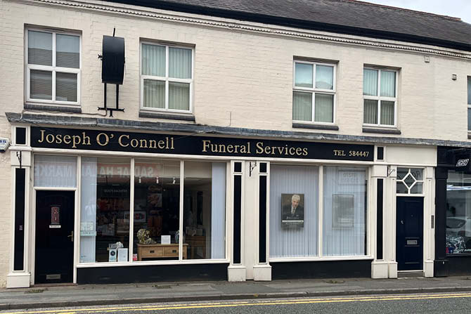 Crewe Funeral Home - Joseph O'Connell Funeral Service
