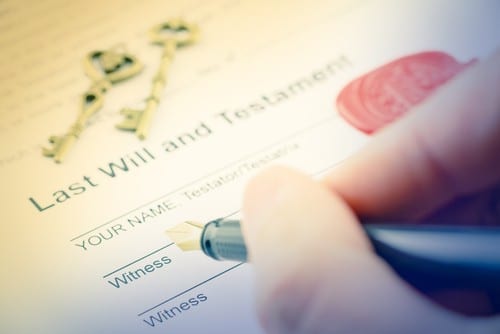 Writing a will