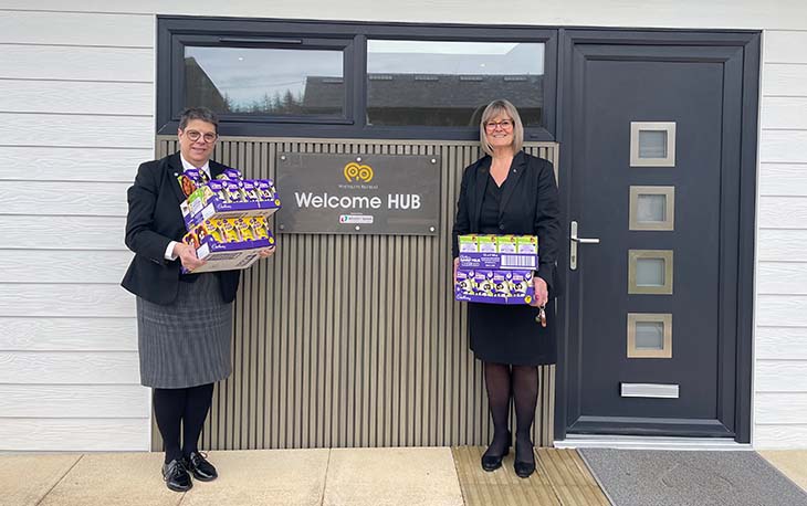 Easter egg donation - M L Williams Funeral Directors