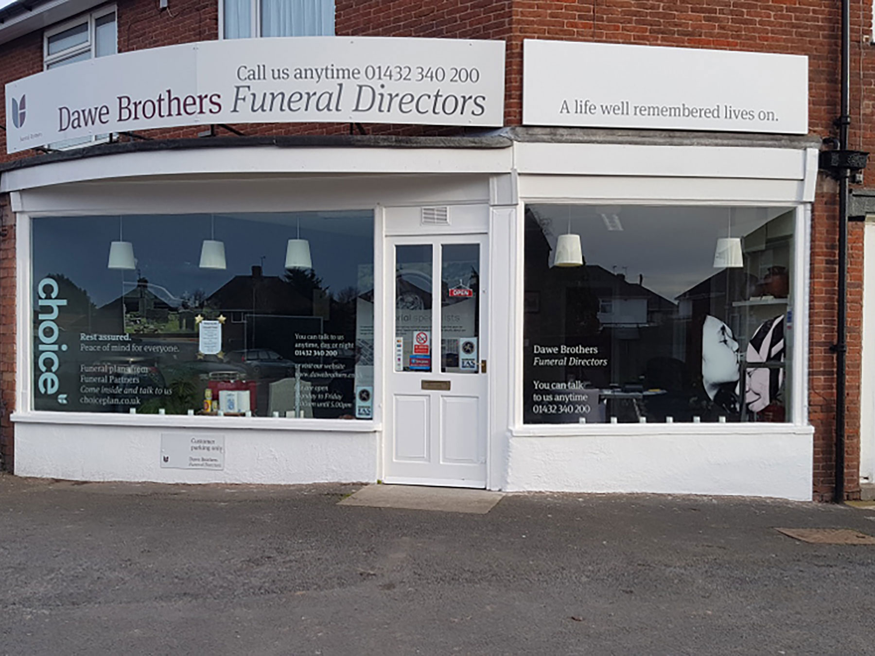 Holme Lacy Road, Hereford Dawe Brothers Funeral Directors